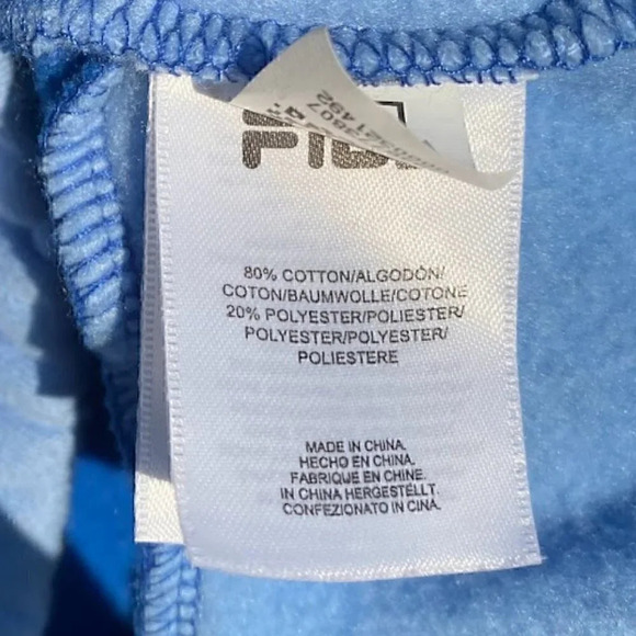 ☀️ FILA TWO-TONED CROPPED HOODIE | XL  #FML130020 - Picture 8 of 9